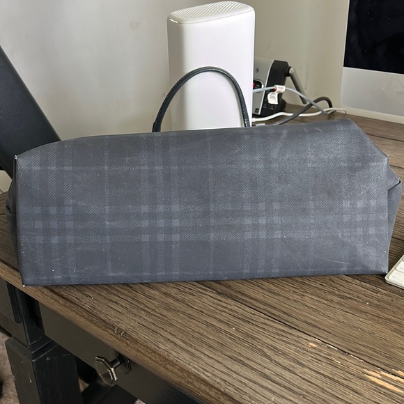 Burberry London Plaid Tote Bag - Picture 5 of 16